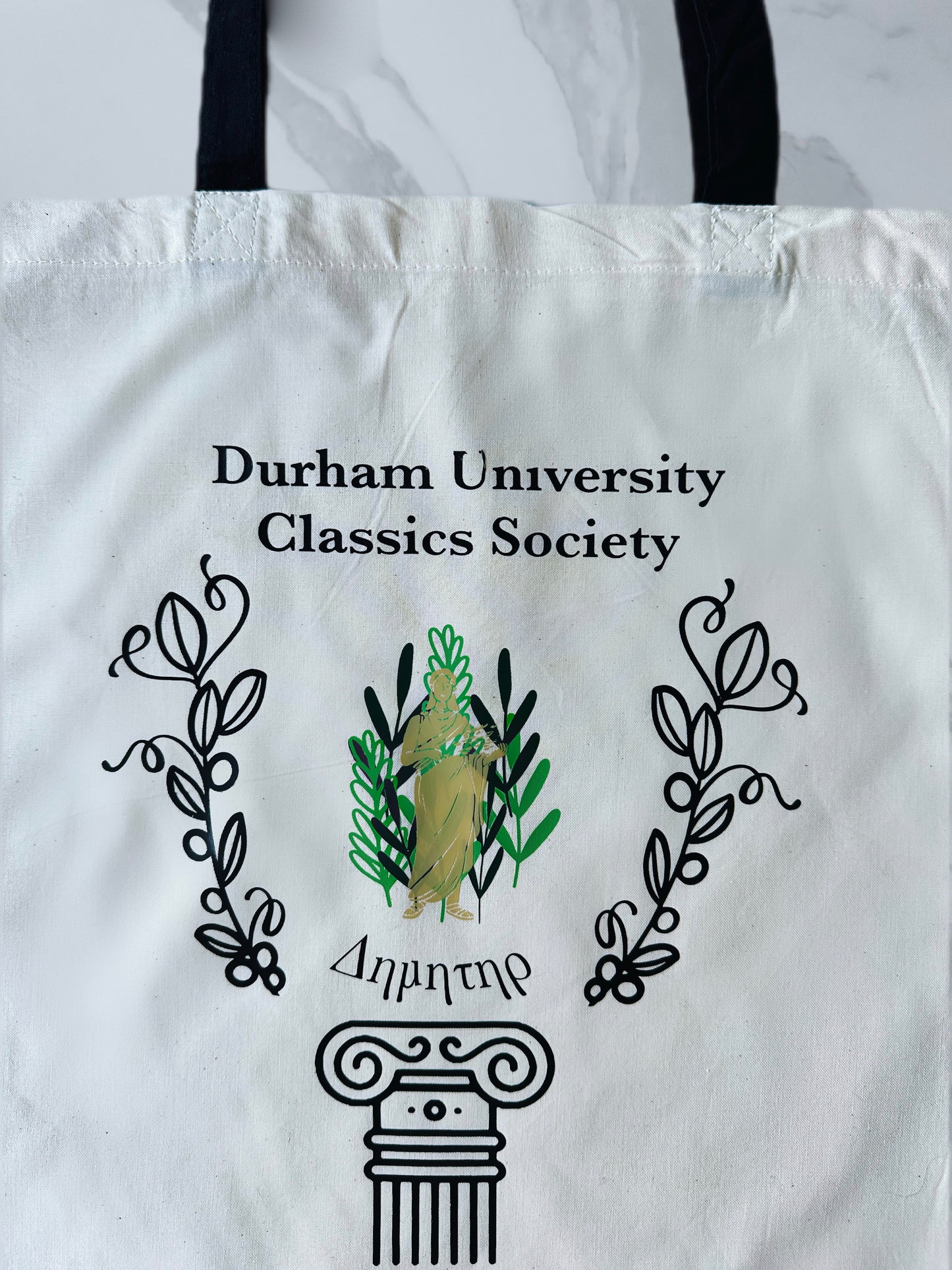 Durham University Classics Society - Demeter Tote Bag